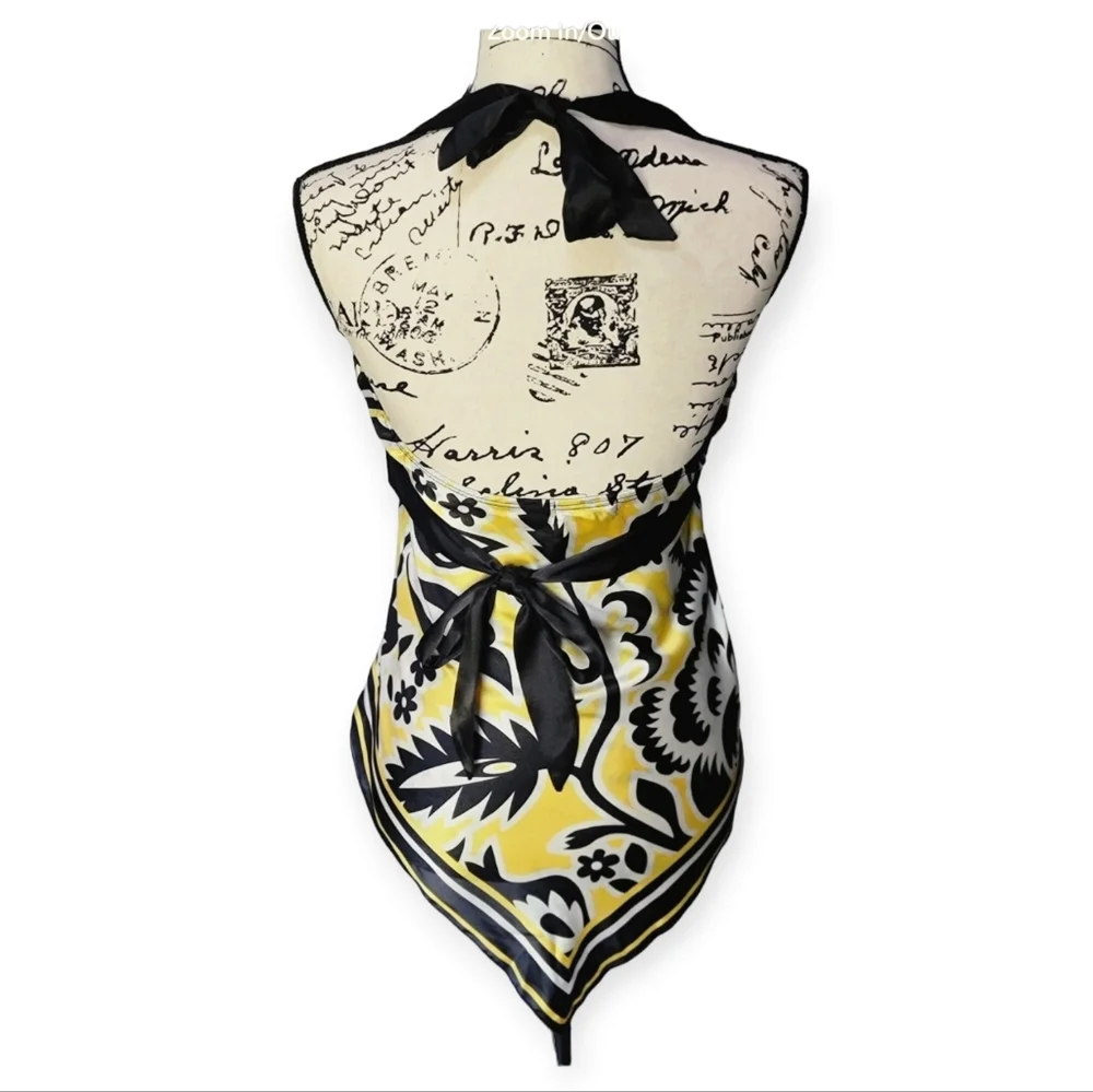 Handkerchief Vintage Venus Halter Tank Top - Picture 6 of 7